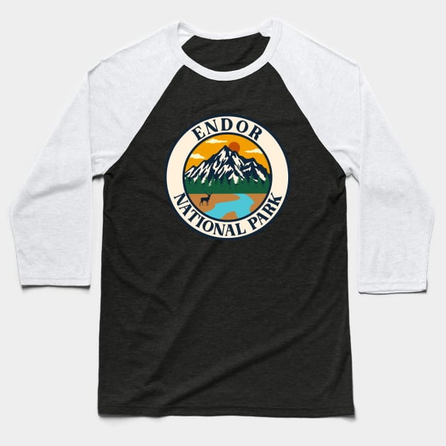 Endor national park Baseball T-Shirt by Tonibhardwaj